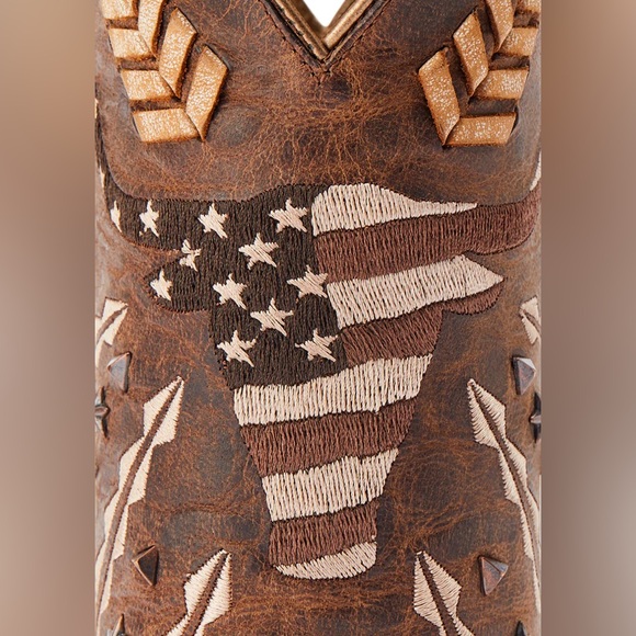 Not For Sale, NWT Ariat “Circuit Americana” Ladies Western Boots Rhino Tan - Picture 3 of 6